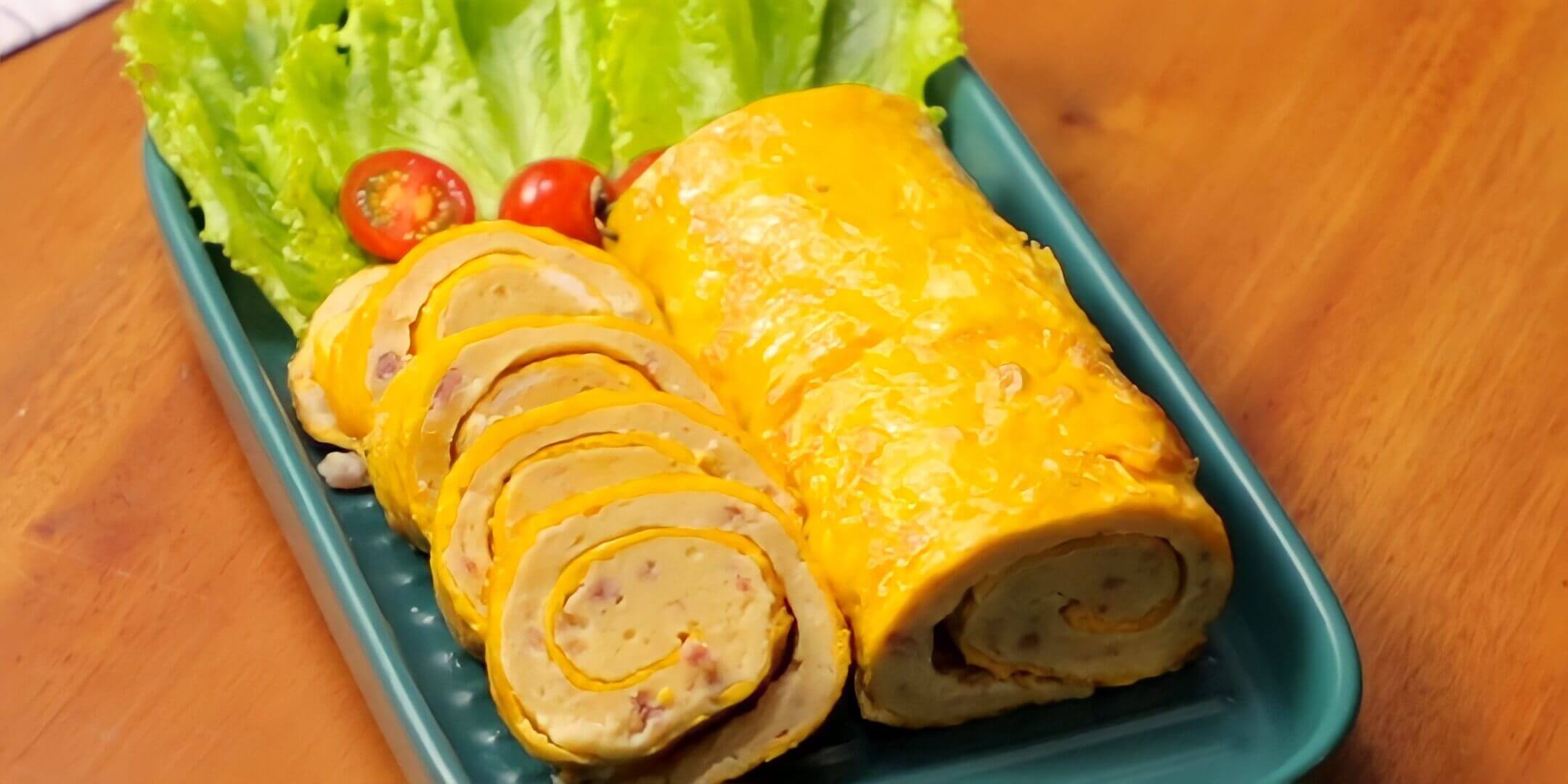 Ilustrasi Resep Rolade Tahu