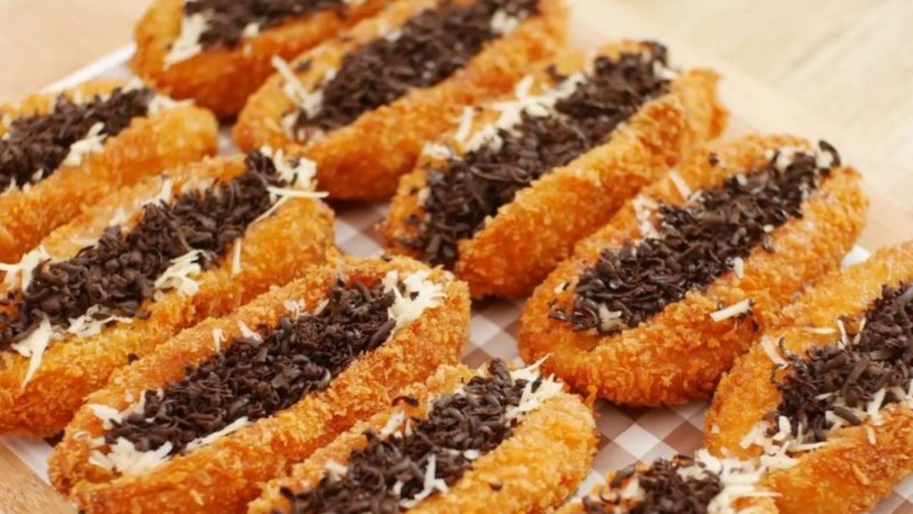 Pisang goreng sandwich