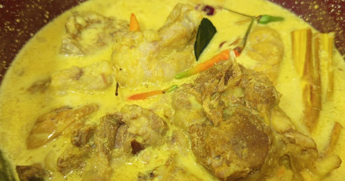 Ilustrasi Masak Lemak Cili Api