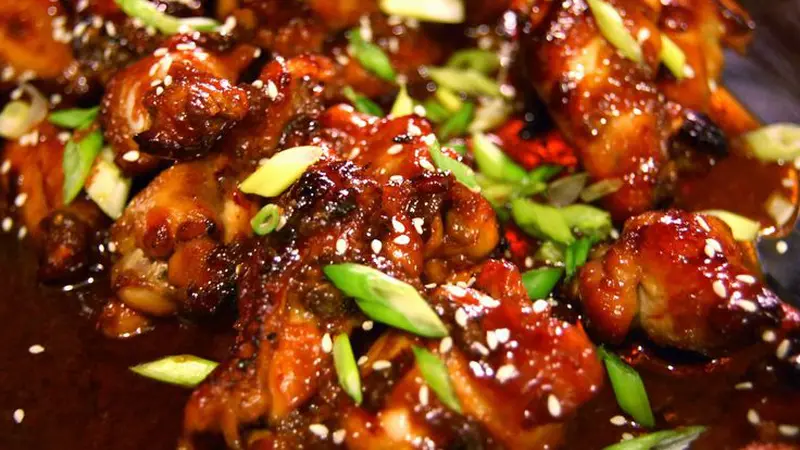 Ilustrasi Ayam Teriyaki