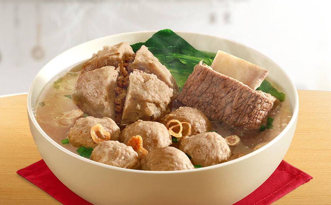 Ilustrasi bakso.
