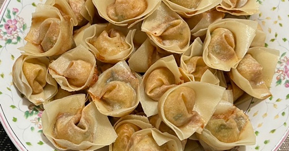 Resep Wonton Goreng Isi Ayam