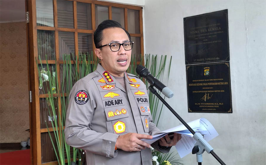 Kabid Humas Polda Metro Jaya Kombes Pol Ade Ary Syam Indradi.