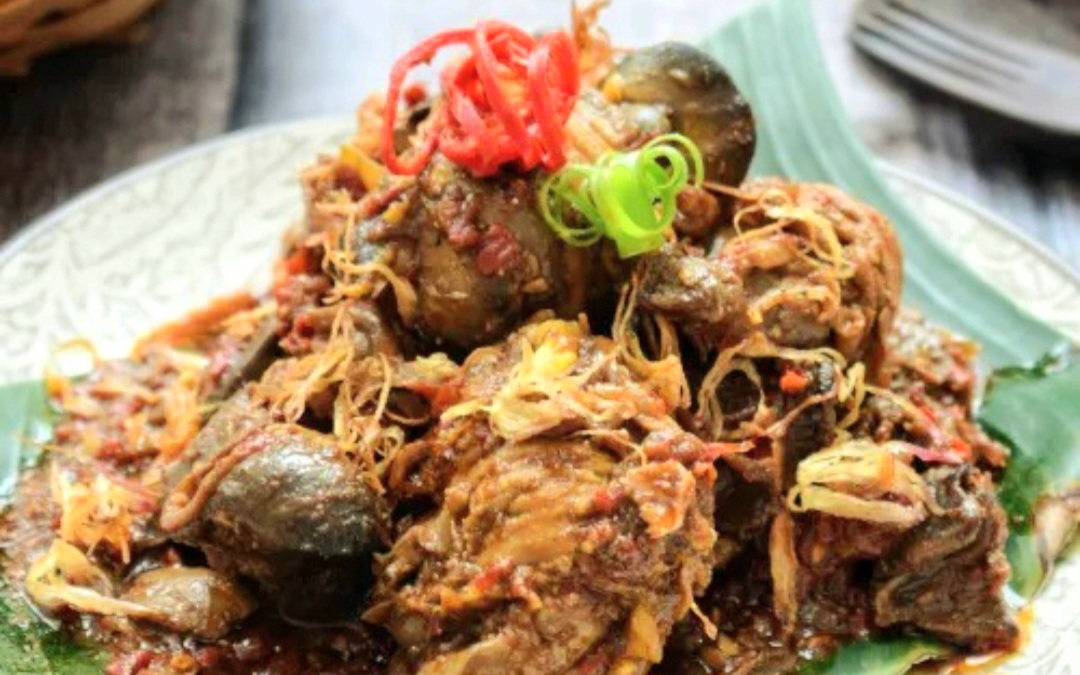 Resep hati ayam bumbu kecap rendah gula, kaya rempah, gurih, dan sehat.