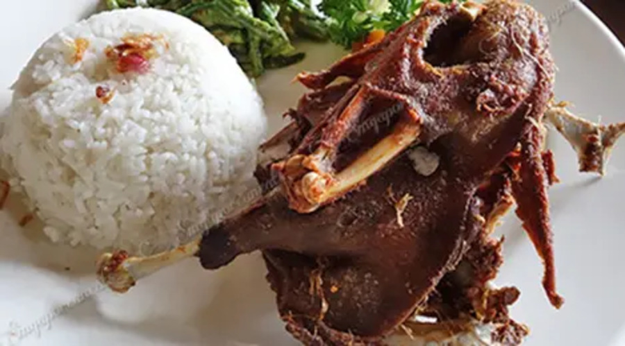 Ilustrasi Bebek Goreng