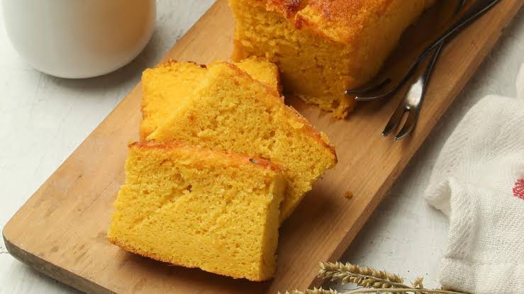 Ilustrasi Cake Labu Kuning