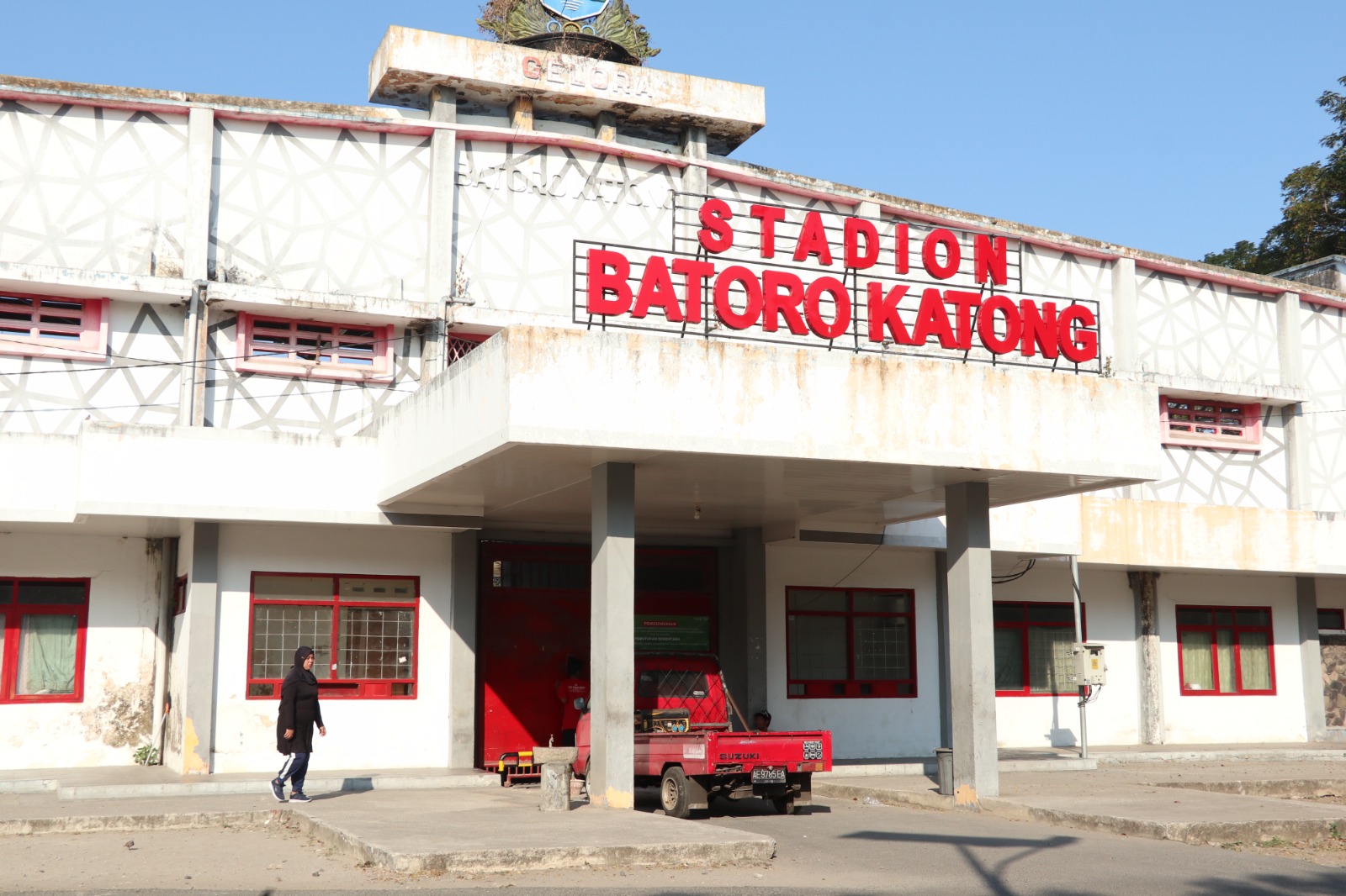 Disbudparpora Ponorogo usulkan renovasi total Stadion Batoro Katong ke pemerintah pusat dengan nilai Rp 15 miliar. SUGENG DWI N/RADAR PONOROGO