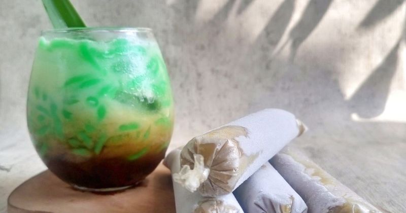 Ilustrasi es mambo cendol.