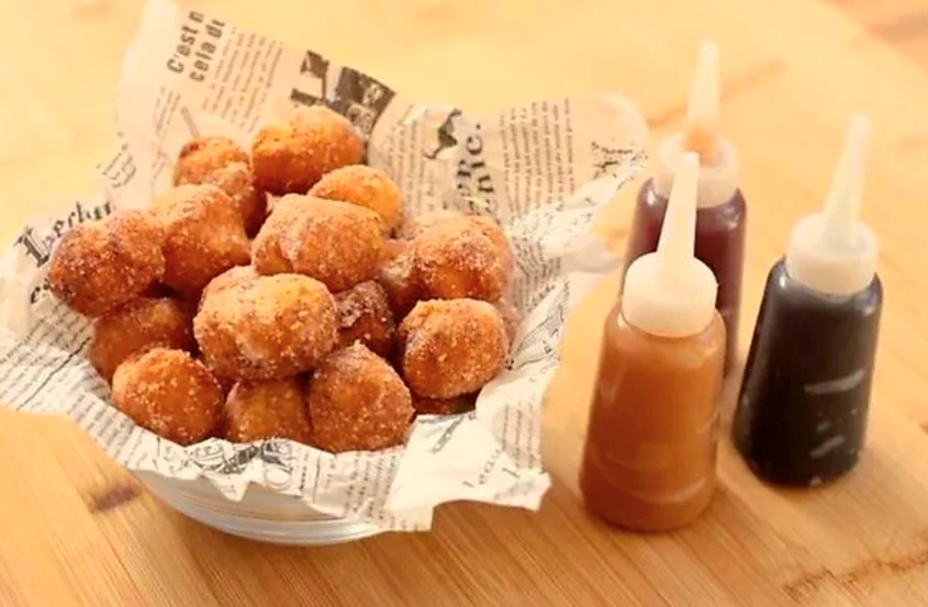 Donat mini empuk ala Chef Devina tanpa mixer!