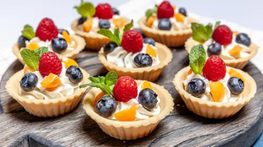 Ilustrasi Kue Tart Buah