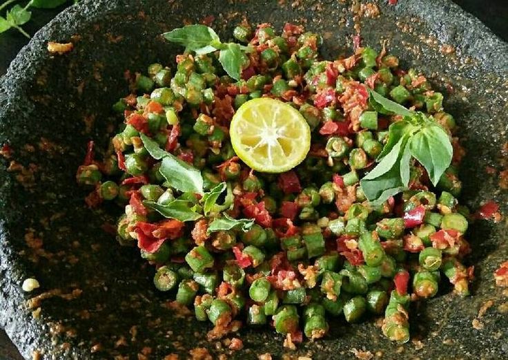 Resep Sambal Kacang Panjang