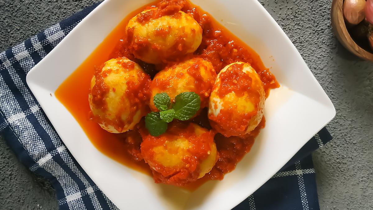 Ilustrasi Telur Balado