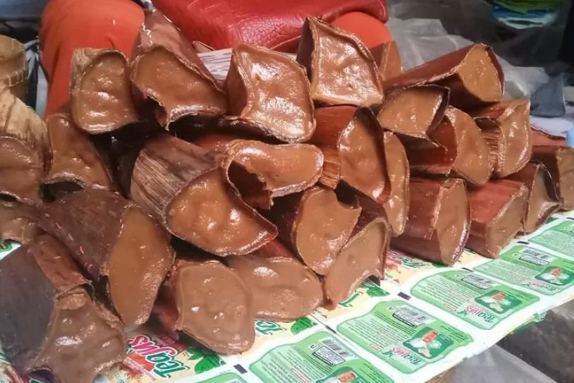 Ilustrasi dumpleg makanan khas Nganjuk.