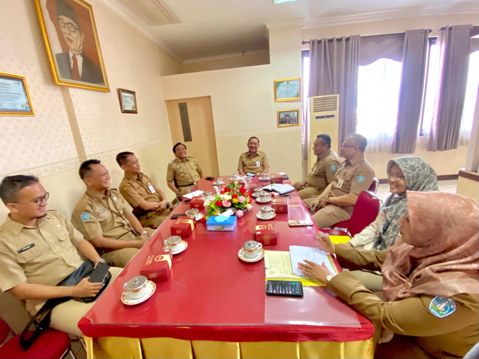 Dindik Ponorogo menggelar rakor bersama BKPSDM, Inspektorat, Bagian Hukum Setkab Ponorogo membahas nasib tenaga honorer pendidikan dan kebutuhan guru.