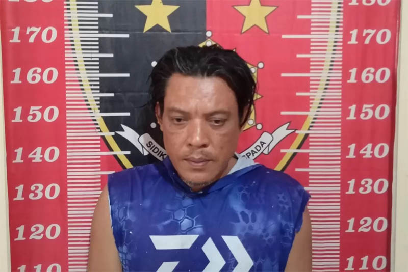 Tomim, pelaku penganiayaan berat melarikan diri dan jadi buron selama dua tahun berhasil diringkus Unit Reskrim Polsek Panceng.