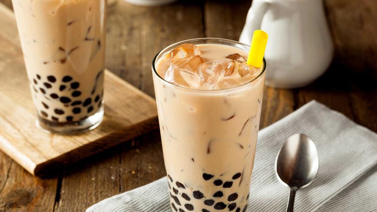 Ilustrasi Es Cincau Cappuccino