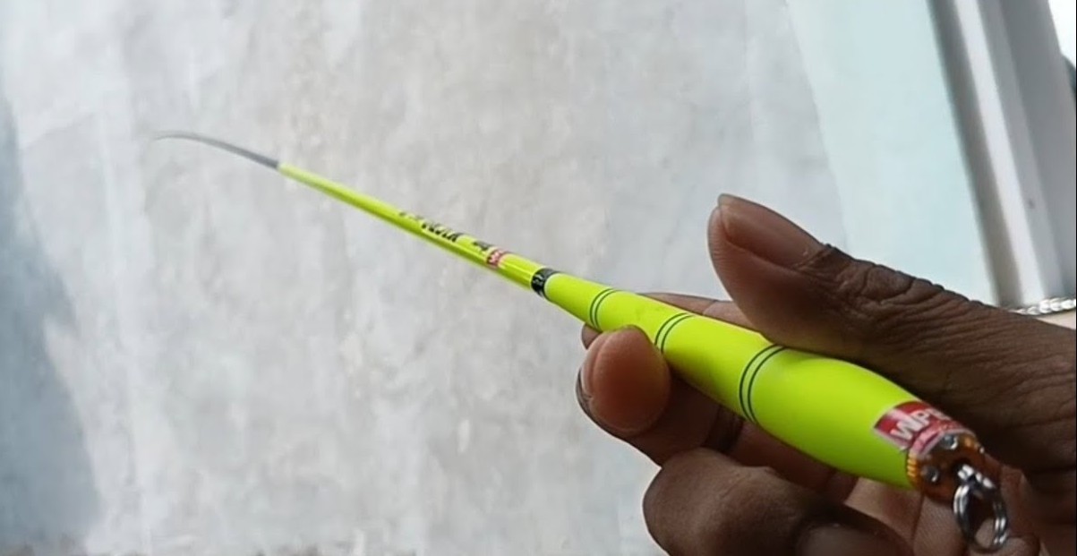 Joran tegek microshing andalan mancing di spot sempit.