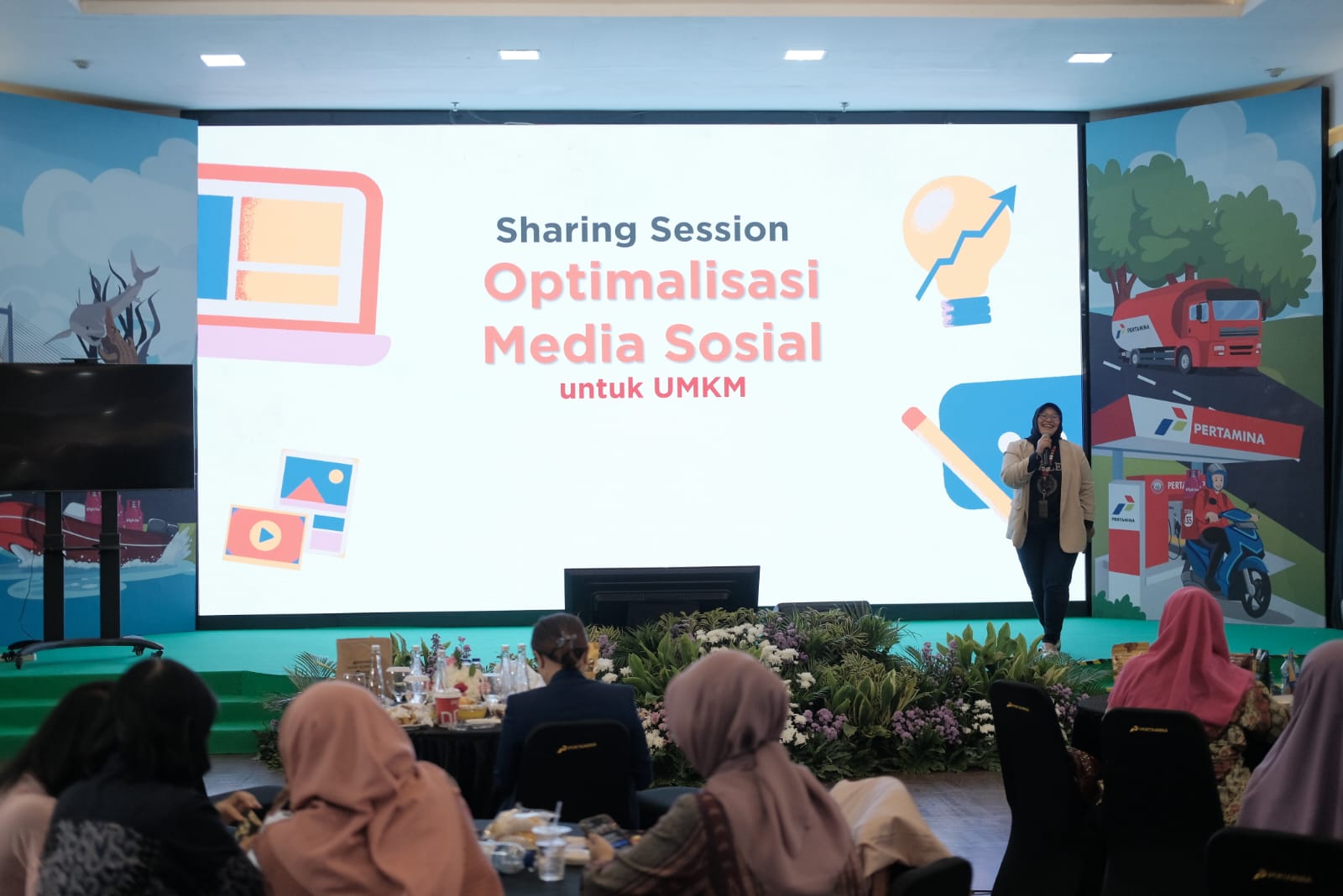 Pertamina gelar pelatihan terstruktur lewat UMK Academy. FOTO: PERTAMINA