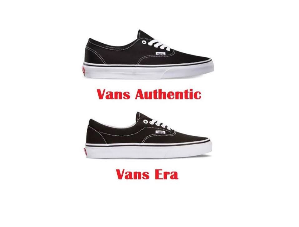Authentic vs Era? Dua model Vans legendaris ini punya perbedaan penting, lho. Cek mana yang paling cocok buat gaya kamu!