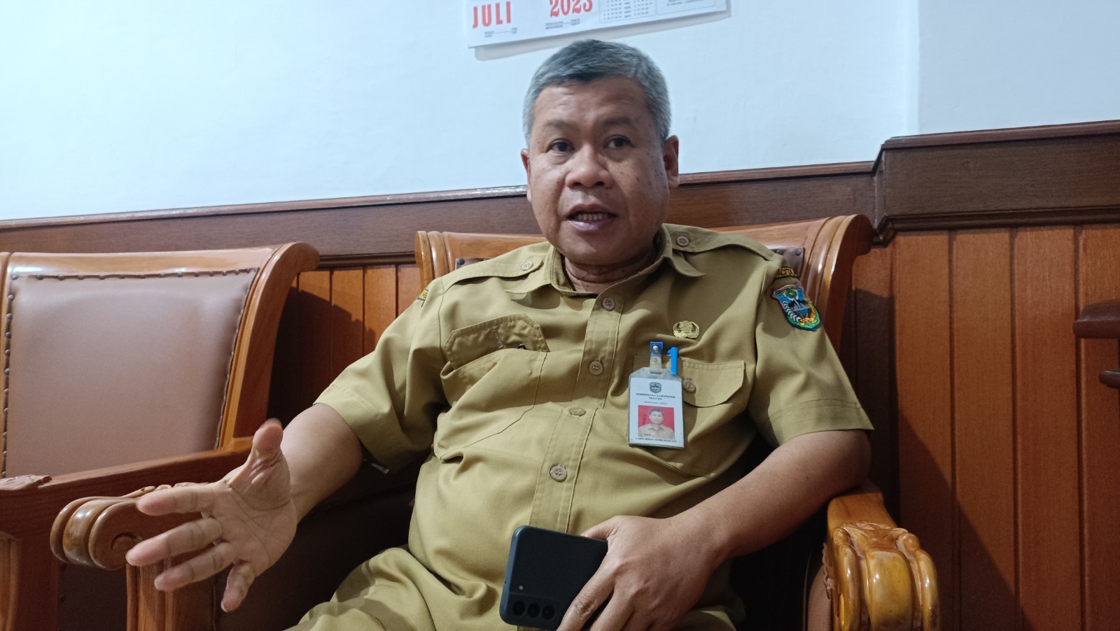 Sekda Pacitan Heru Wiwoho