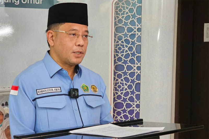Sekjen Kemenag Kamaruddin Amin. Ia membenarkan Densus 88 Antiteror Mabes Polri mengamankan satu ASN Kanwil Kemeag Provinsi Aceh.