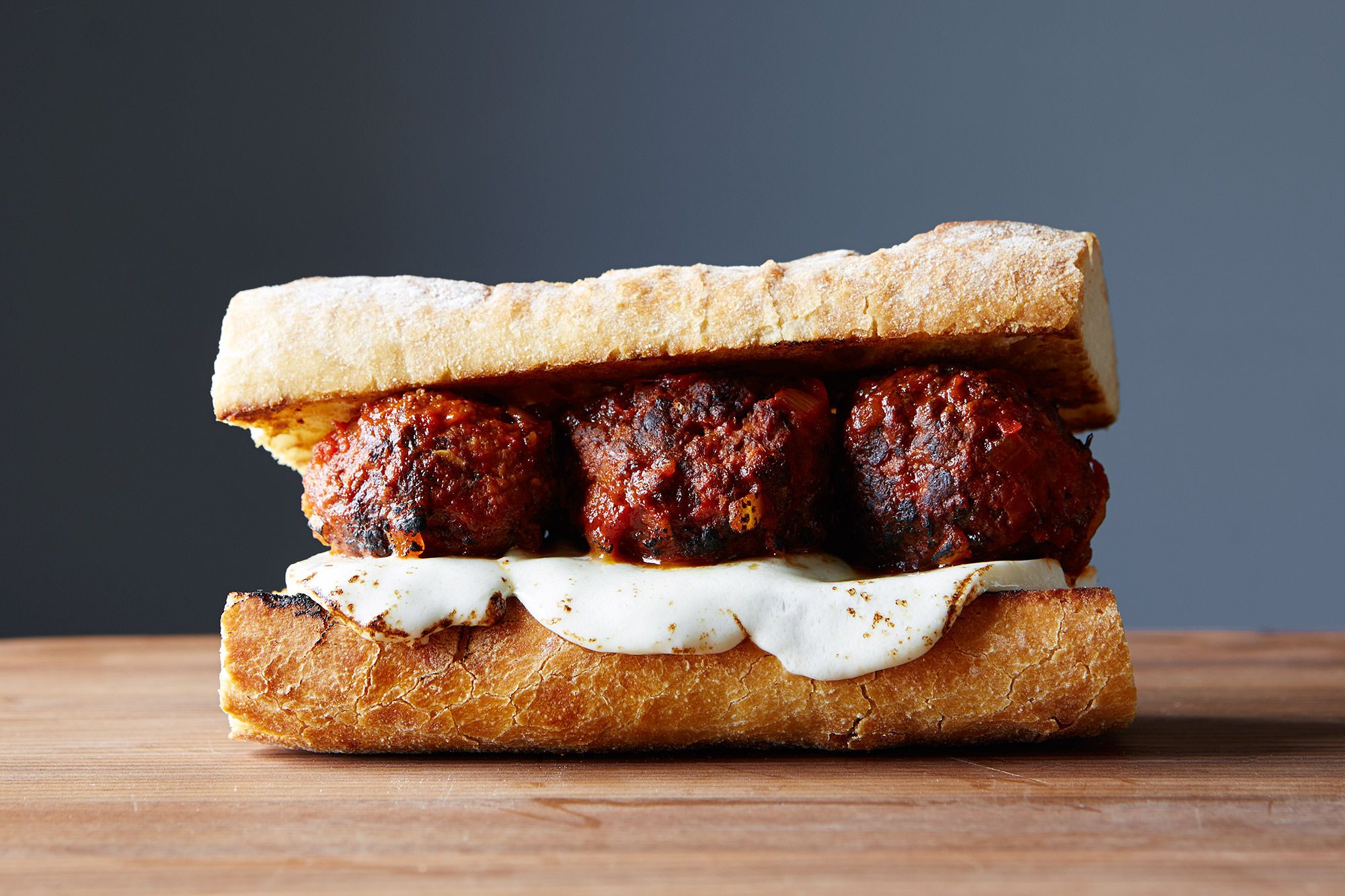 Ilustrasi  Resep Sandwich Meatball