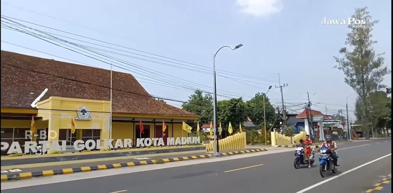 Kantor DPD Golkar Kota Madiun disarankan jadi dapur MBG oleh Wali Kota Maidi. FOTO: DOK RADAR MADIUN