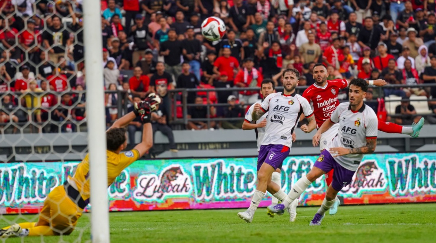 Bali United vs Persik Kediri di pekan perdana BRI Super League.