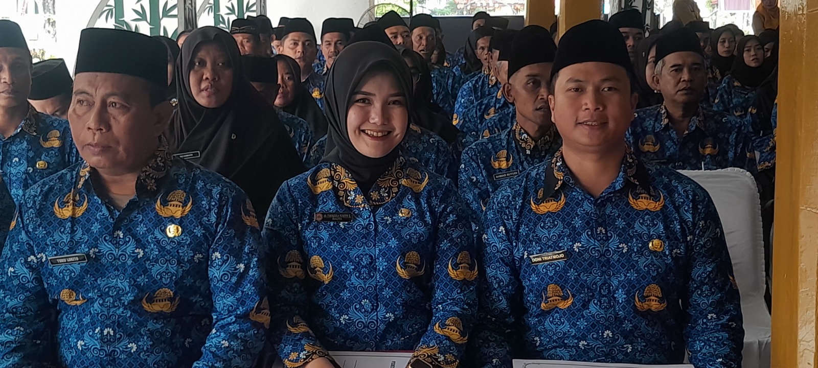 Pelantikan CPPPK dan CASN tahap pertama lingkup Pemkab Ngawi yang digelar bulan lalu. DOK RADAR NGAWI