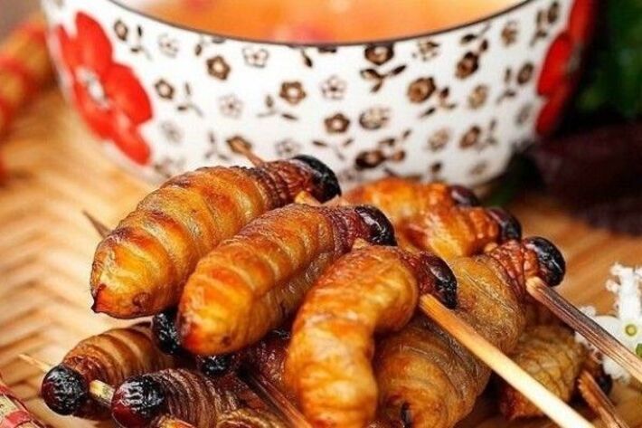 Resep Sate Ulat Sagu Khas Papua