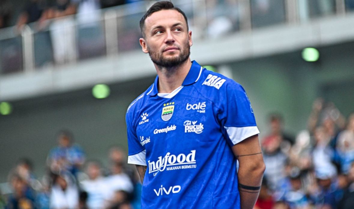 Kapten Persib Bandung Marc Klok.