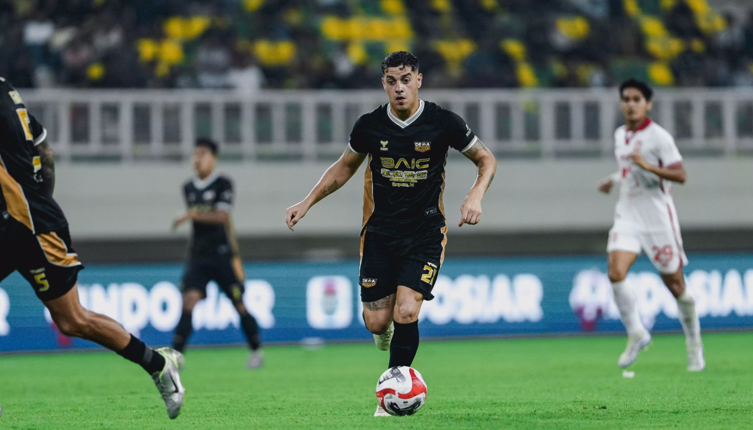 Aksi Dewa United di BRI Super League.