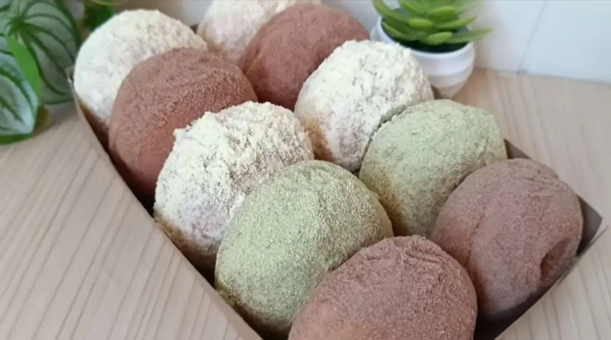 Ilustrasi Donat Susu Malaysia