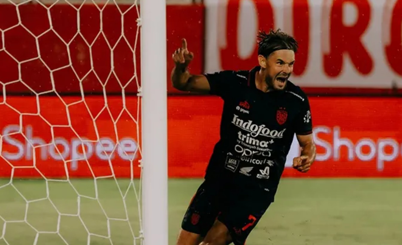Thijmen Goppel, penyerang Bali United dengan nilai pasar termahal di BRI Super League musim ini.