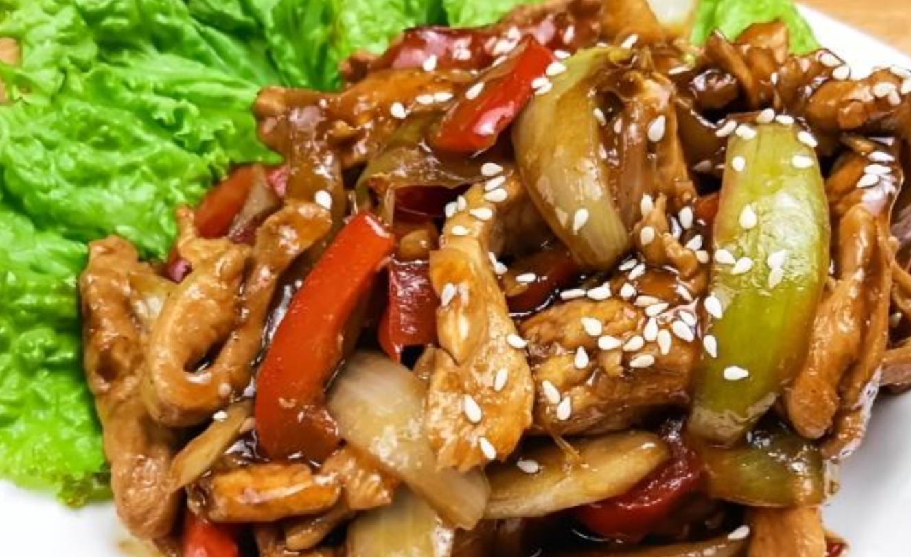 Ilustrasi chicken yakiniku ala Hokben.