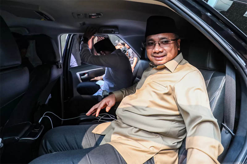 Mantan Menteri Agama, Yaqut Cholil Qoumas (YCQ). KPK berencana memanggil kembali YCQ terkait penyidikan kasus dugaan korupsi kuota haji 2024.