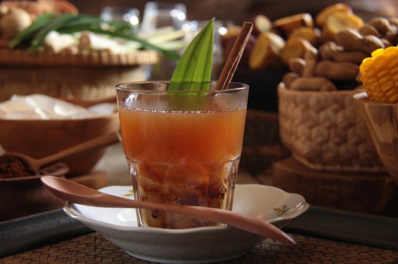 Ilustrasi minuman tradisional menyehatkan.