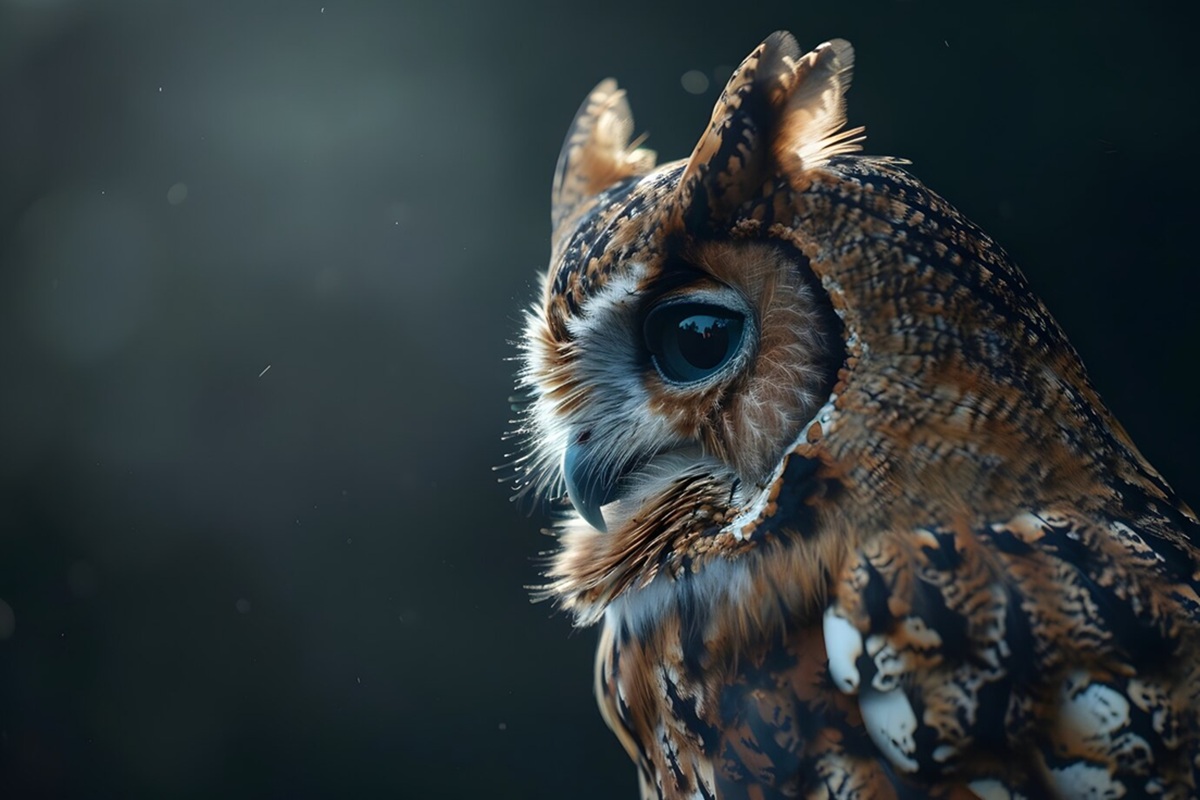 Ilustrasi suara burung hantu saat malam yang disebut pertanda kematian.