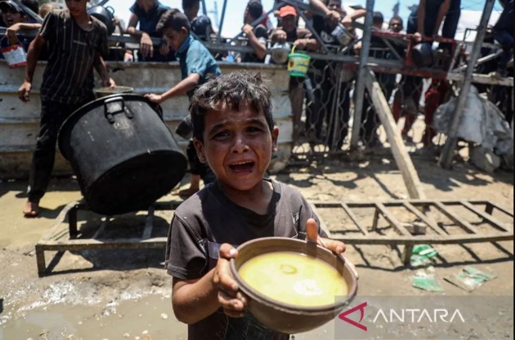 Kelaparan di Gaza: 251 jiwa tewas, 110 di antaranya anak-anak, akibat pengepungan Israel yang menutup akses bantuan pangan dan medis.