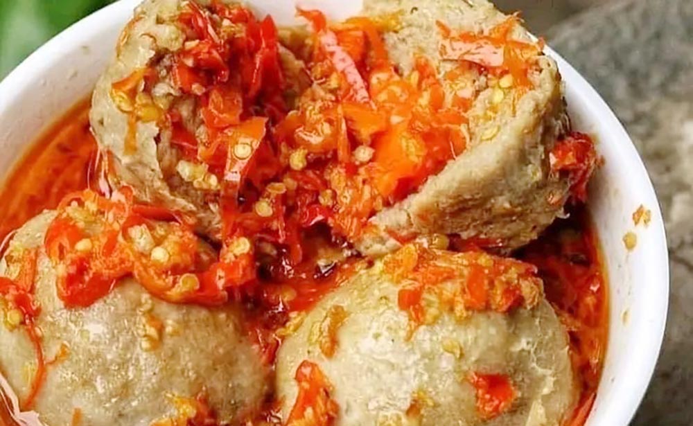 Ilustrasi Bakso Mercon