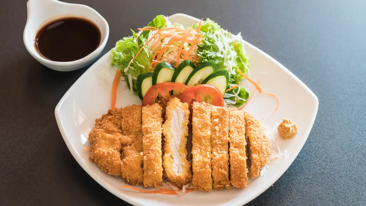 Ilustrasi Chicken Katsu