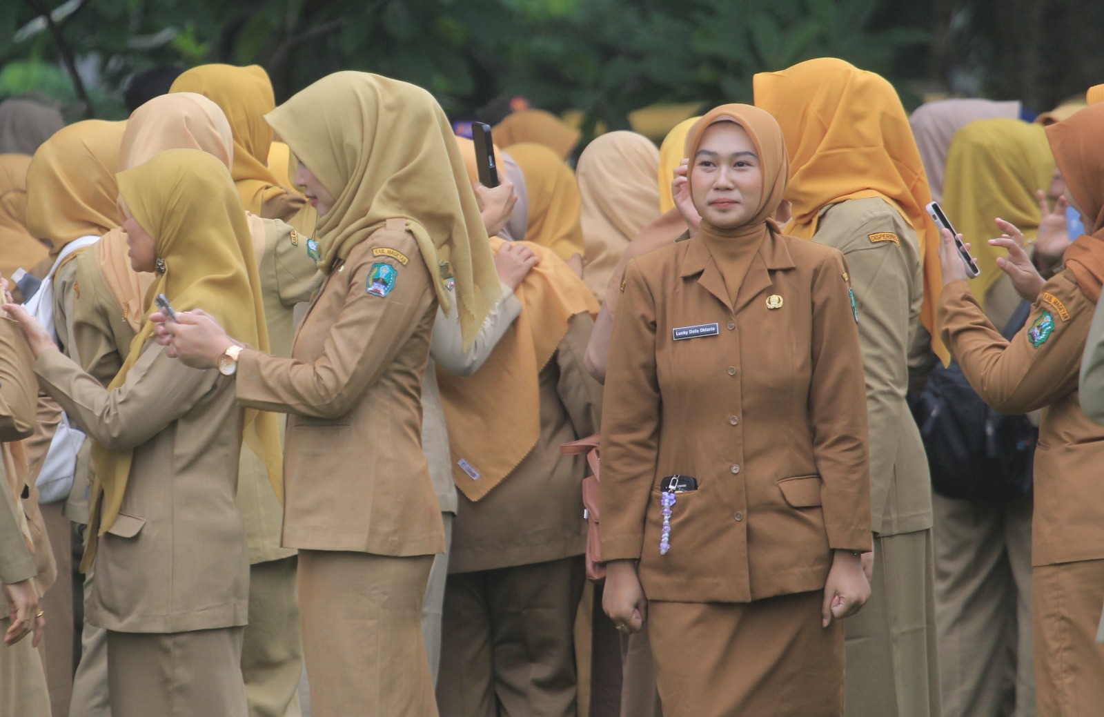 Ribuan tenaga honorer Pemkab Magetan bakal diusulkan menjadi PPPK paruh waktu seiring kesanggupan OPD mengelola belanja pegawai. ILUSTRASI FOTO: AJI PUTRA/JAWA POS RADAR MAGETAN