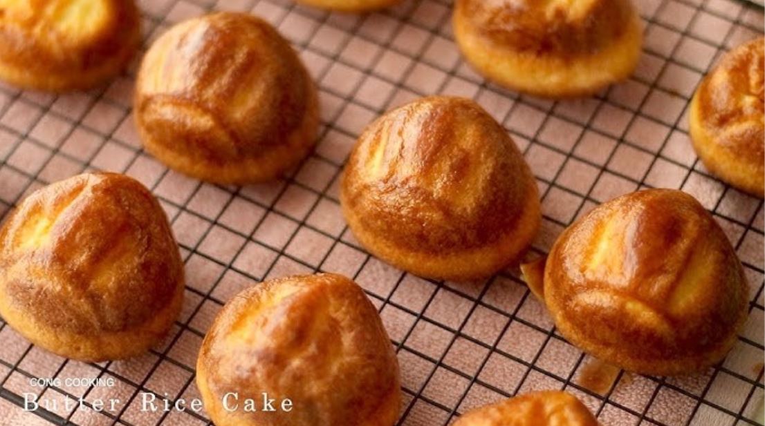 Butter Rice Cake ala Luvita Ho, lembut dan manis dengan bahan sederhana, cocok jadi camilan keluarga di rumah.