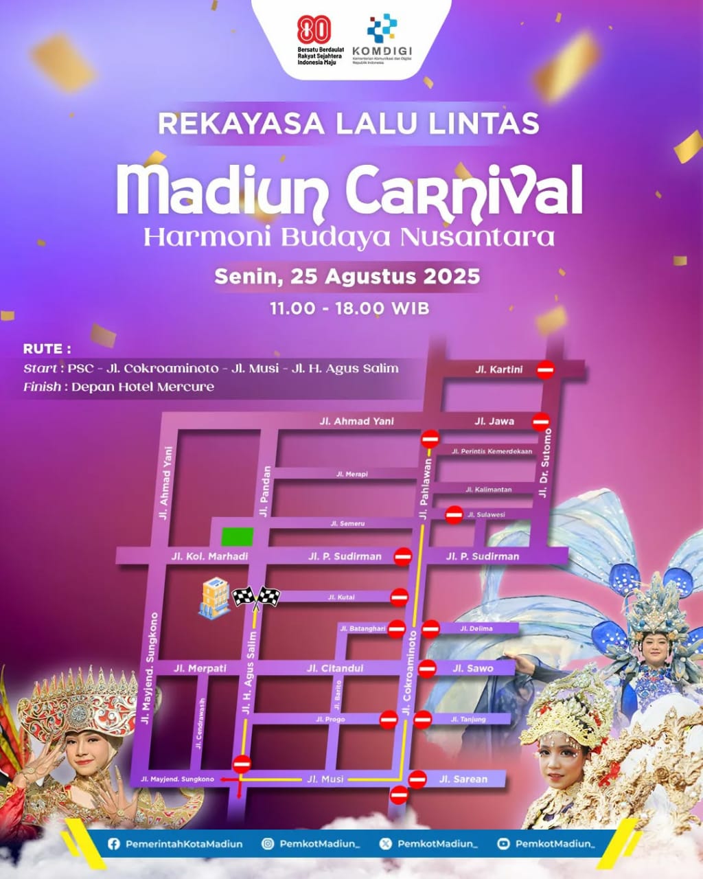 Rute Madiun Carnival