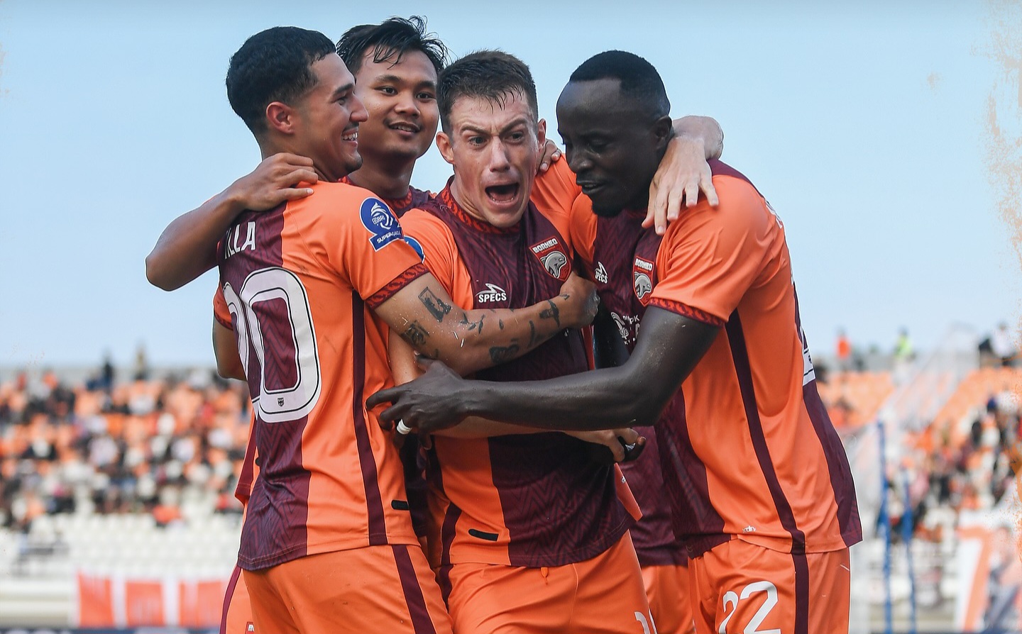 Borneo FC ke puncak klasemen usai bekuk Persijap hari ini.