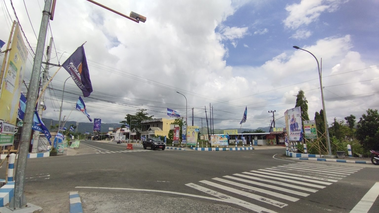 Satlantas Polres Pacitan bakal menempatkan pos polisi di simpang JLS Ploso untuk menekan kasus kecelakaan dan balap liar di tempat tersebut. NUR CAHYONO/JAWA POS RADAR PACITAN