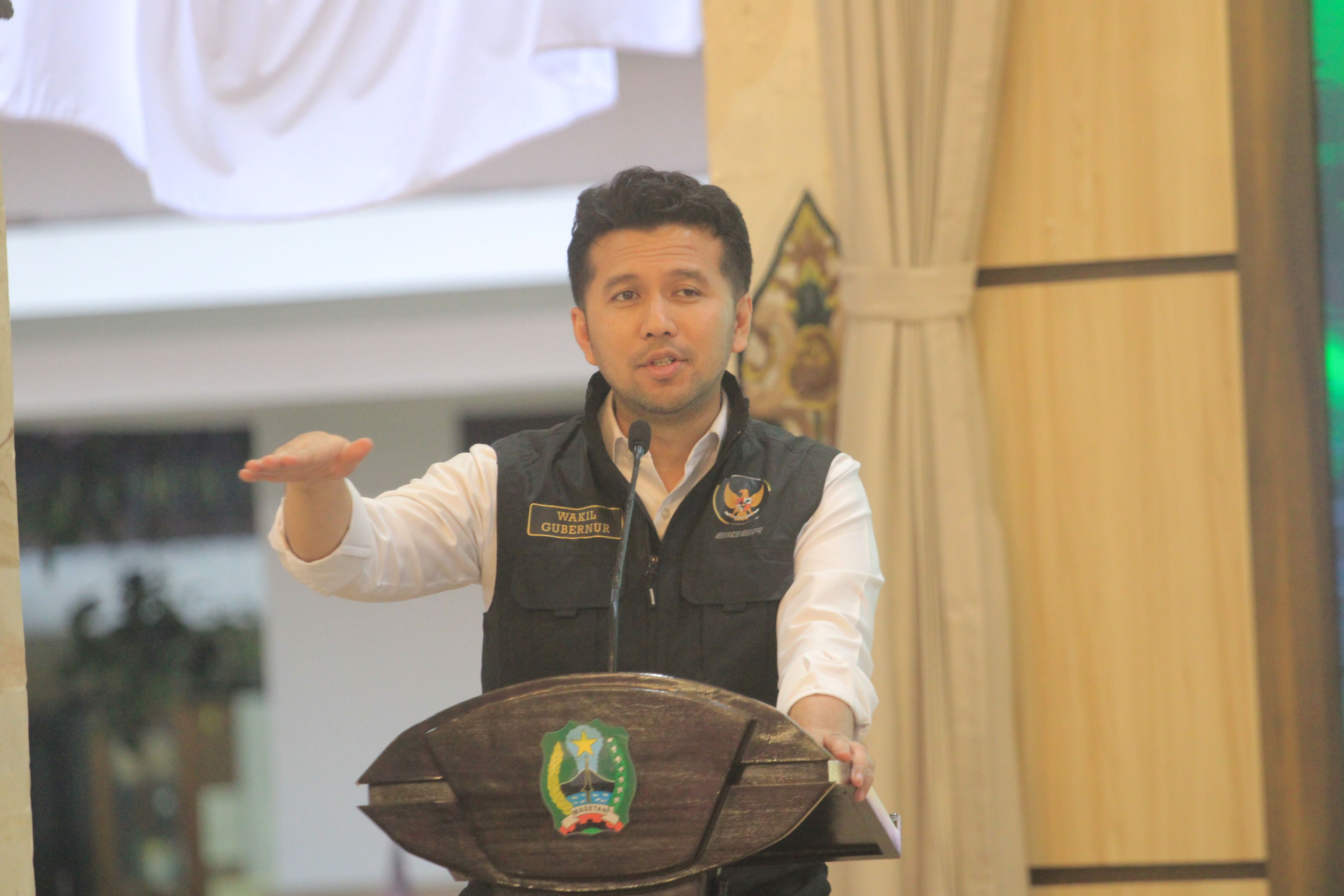 Wagub Jatim Emil Dardak.