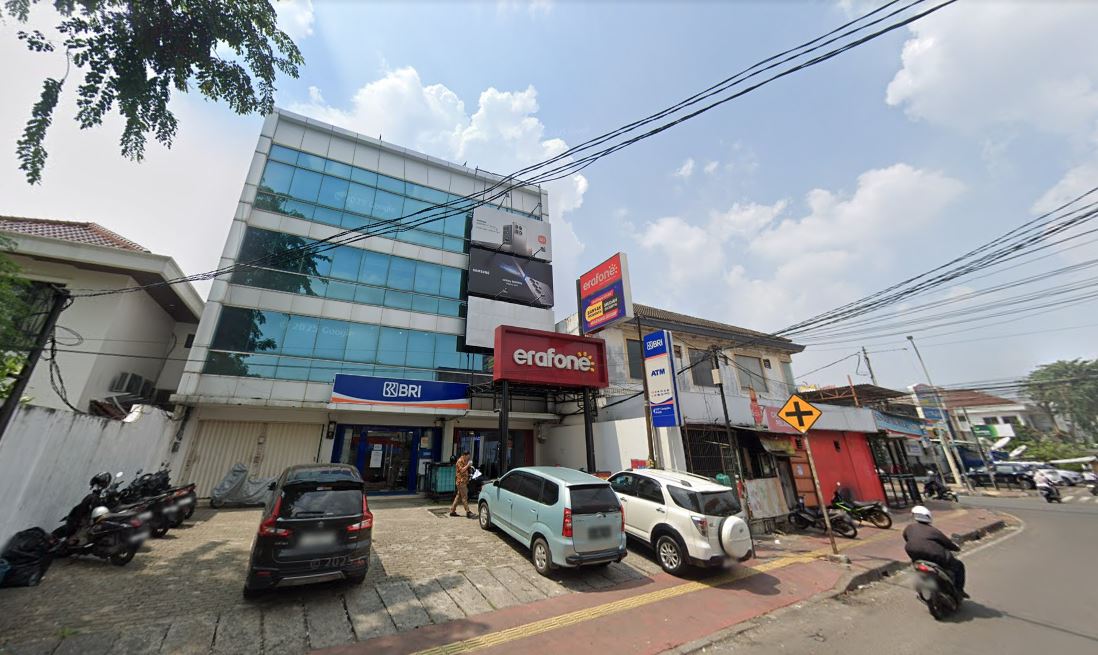 Kantor BRI Cempaka Putih.