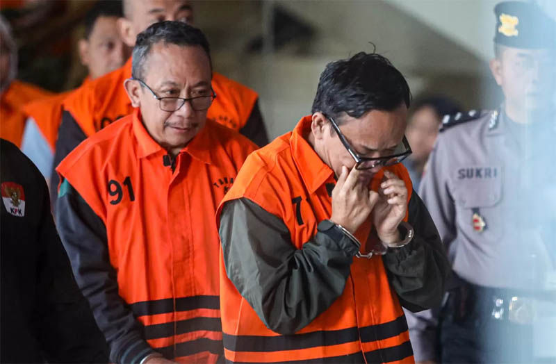 KPK menetapkan 11 tersangka kasus korupsi pemerasan sertifikasi keselamatan dan kesehatan kerja (K3) termasuk diantaranya Eks Wakil Menteri Ketenagakerjaan (Wamenaker) Immanuel Ebenezer.