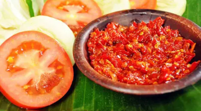 Ilustrasi Sambal Mentah